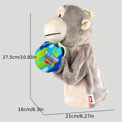 Plush Monkey Boxing Animal Toy Interactive Doll