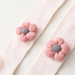 Baby Girls Flower Leggings Socks Autumn Winter