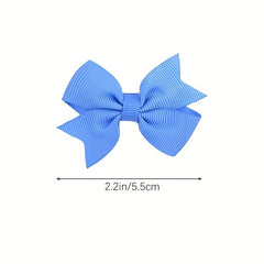 40pcs Baby Girls Bowknot Hair Clips & Pins for Parties & Holidays