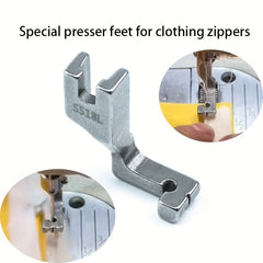 1pc Computer Flat Car Invisible Zipper Presser Foot