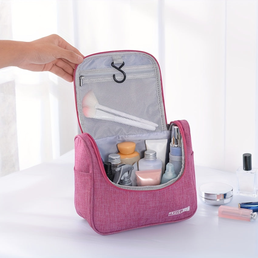 Water-Resistant Hanging Toiletry Bag for Travel