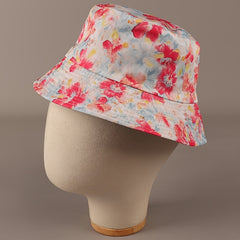 Rose Red Flower Bucket Hat Fisherman Cap Lightweight Sun Hat