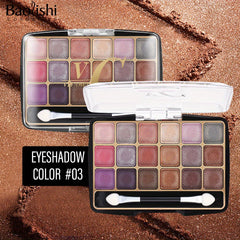 18 Eyeshadow Palette Matte Shimmer Metallic Textures Long Lasting