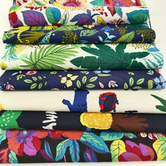 7pcs Quilting Fabric Cotton Craft DIY Doll Clothes Fabric Precut For Patchwork