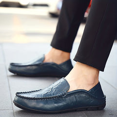 Men's Loafer Shoes Lightweight Breathable Non-slip Casual Shoes