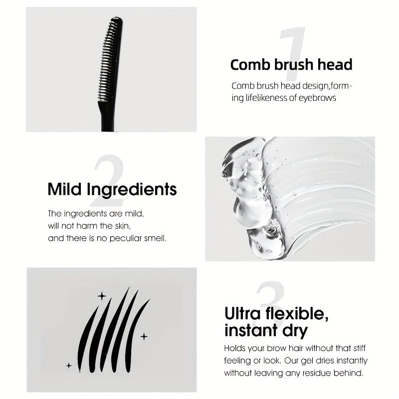 Waterproof Eyebrows Styling Stick Liquid Eyelash Eyebrow Shaping Soap