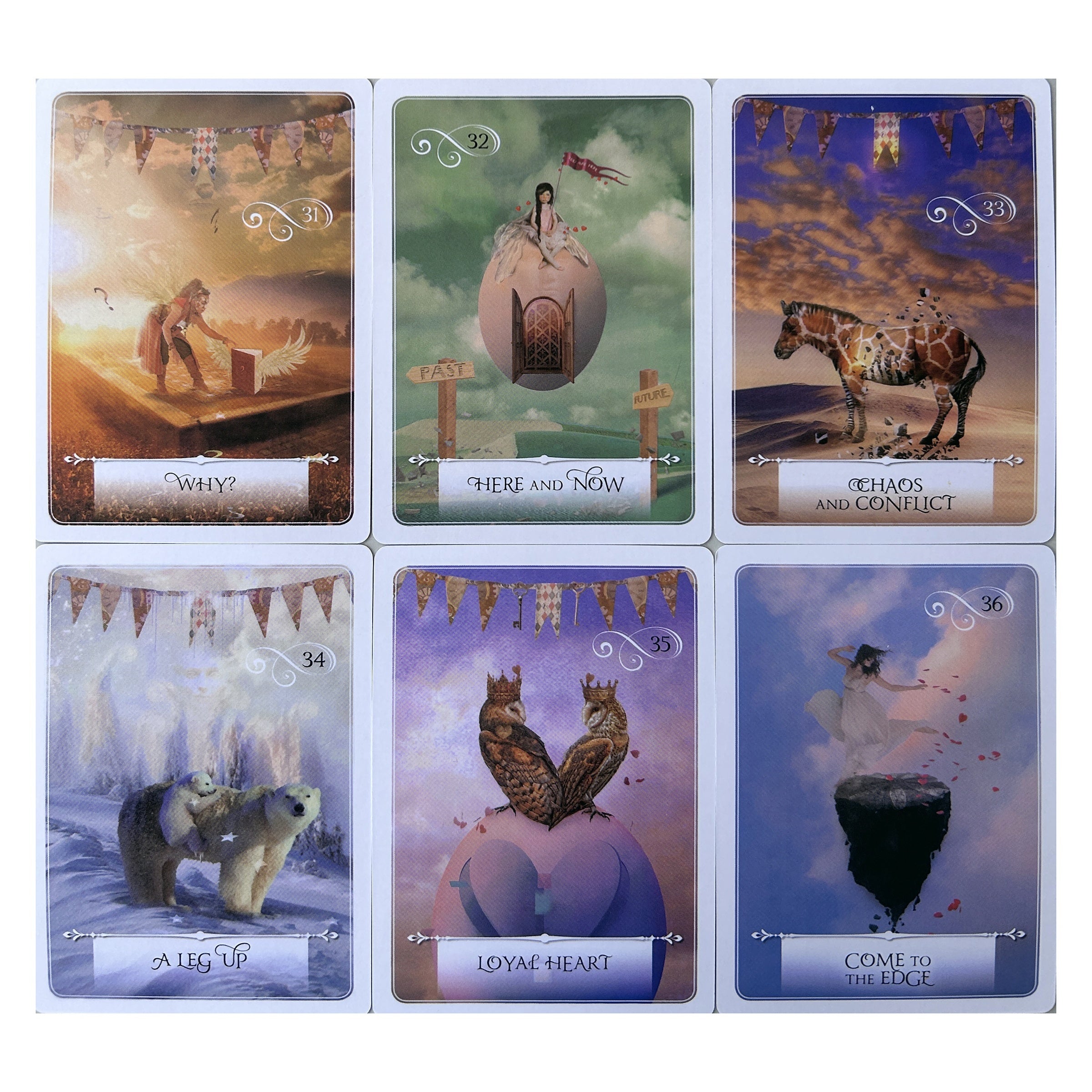 Oracle Cards Retro Board Game for Outdoor Camping Party