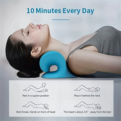 Neck Massage Pillow Shoulder Relaxer Cervical Alignment Tractor