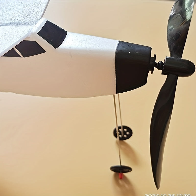 Rubber Band Powered Model Glider DIY Airplane