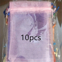 Assorted Drawstring Gift Bags for Party Candy Packaging, Wedding, Birthday