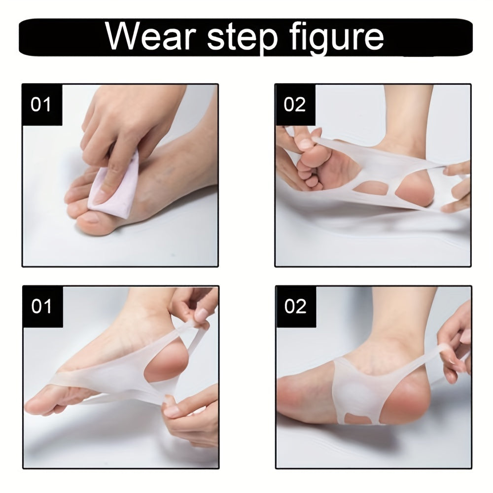 2pcs Flatfoot Correction Arch Insole Orthotic Pad