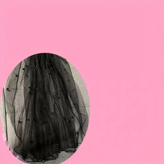 Pearl Bridal Veil with Pearl Accents for Weddings & Events