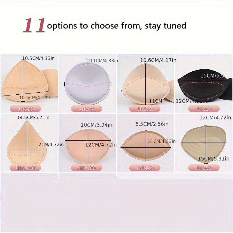 Water Drop Round Sports Breast Paste Invisible Chest Pad Support Lift Dress Yoga