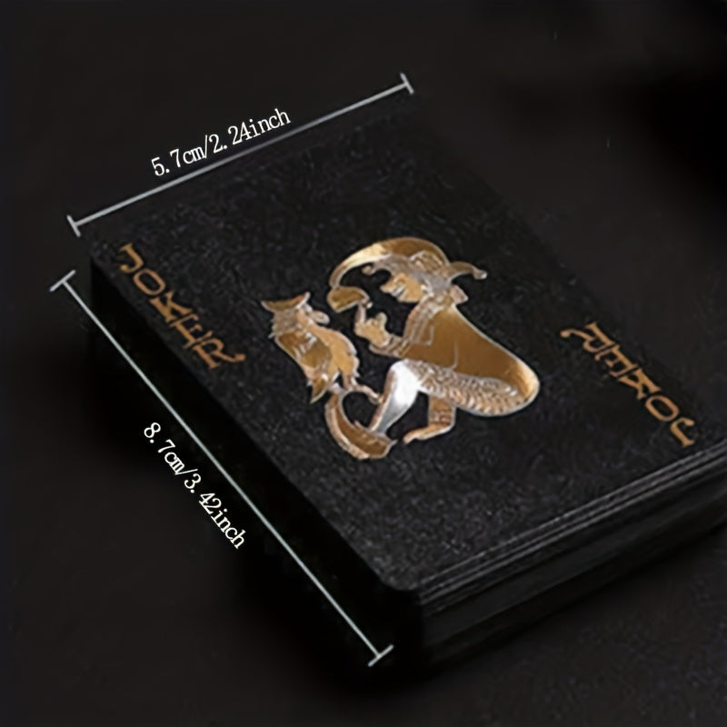 1pc Skulls Waterproof Playing Cards Perfect For Parties Games Halloween
