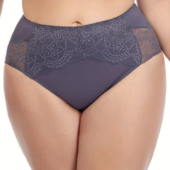 Floral Jacquard Lace Plus Size Panty