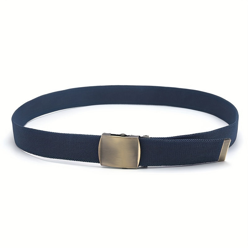 XL Elastic Buckle Belt High Elastic All Match Casual Style
