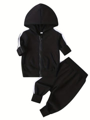 Spring Baby Casual Tracksuit Boy Girl Jacket Pants 2Pcs Set