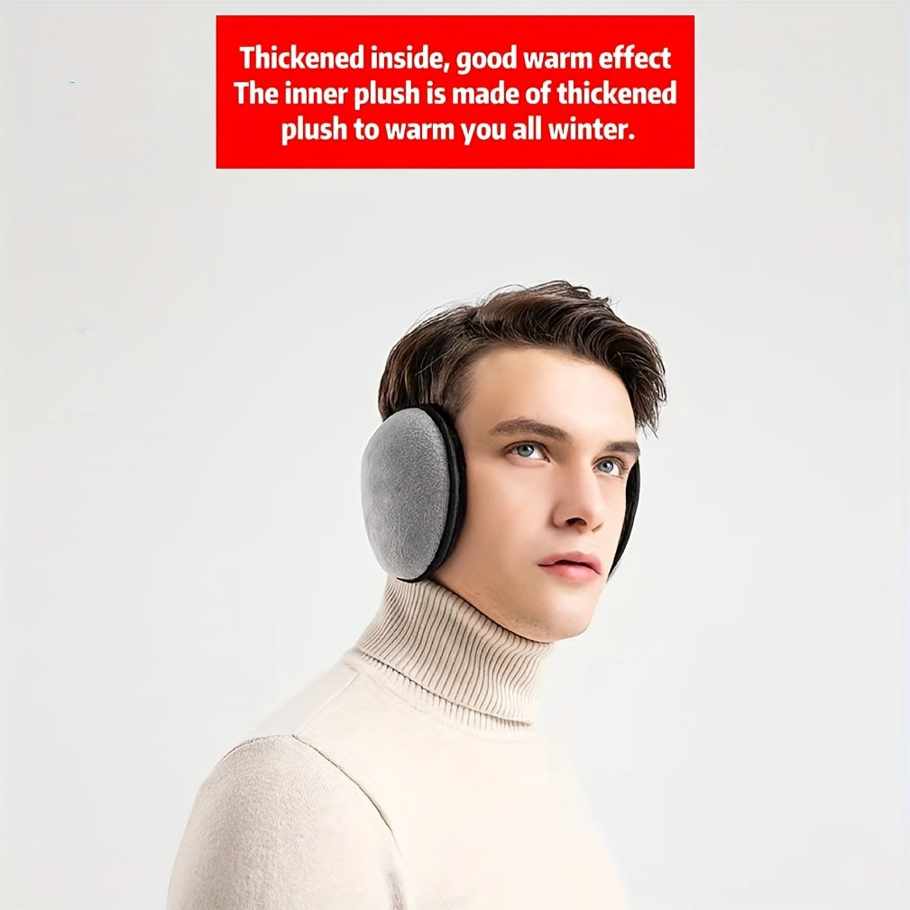 Men's Winter Warm Earmuffs Plus Velvet Earmuffs