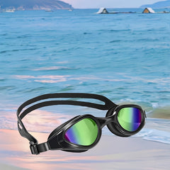 Adult Swim Goggles Anti-fog Waterproof No Leaking Silicone Swimming Glasses