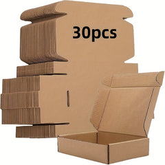 Brown Paper Gift Boxes With Lids - Wedding Bridesmaid Proposal Box