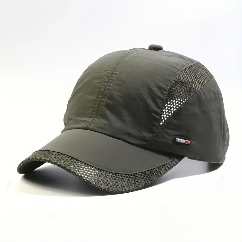 Quick Dry Mesh Baseball Cap Summer Caps for Outdoor Sports