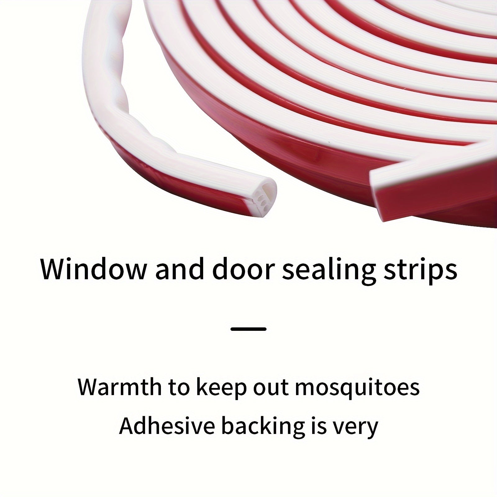 19 7Ft Silicone Door Weather Stripping Seal Strip For Doors & Windows