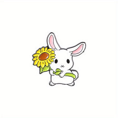Cute Rabbit Brooch for Teen Girls