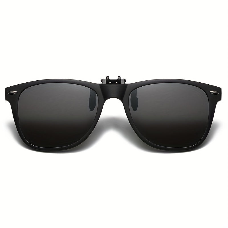 Men's Polarized Clip On Sunglasses UV Protection Anti Glare Driving Glasses