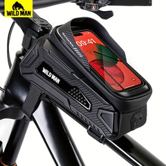 Mountain Bike Top Tube Storage Bag Rainproof Phone Case