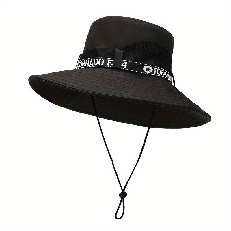 Foldable Fishing Cap Sun Hat Polyester Spring Summer Outdoor Hat