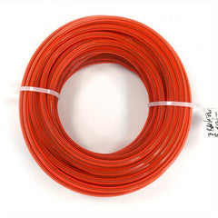 1pc Dual String Trimmer Line 2.4mm 0.095inch 15m 5.9inch Replacement