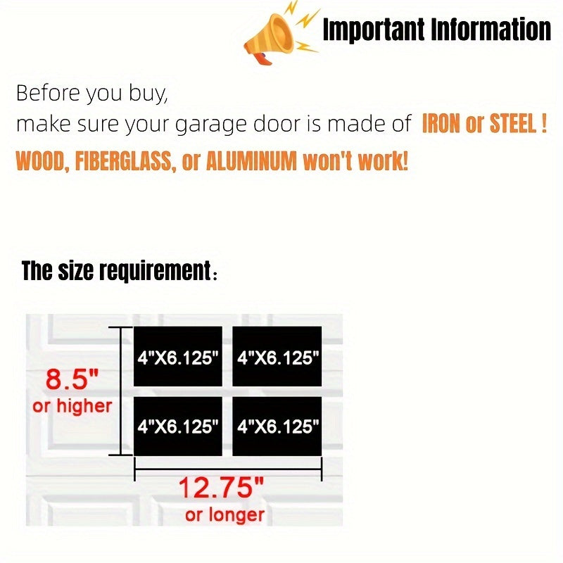 Revitalize Your Garage with 16 32 Magnetic Window Panels