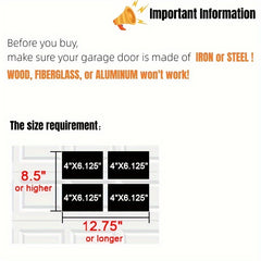Revitalize Your Garage with 16 32 Magnetic Window Panels