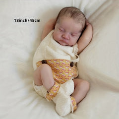 Realistic Reborn Baby Doll 45 Sleeping Soft Body Gift Set Kids Girls Boy Toys