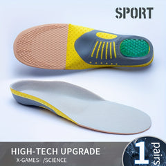 Orthopedic Insoles for Comfortable Sports Hiking Running