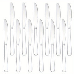 12 Piece Dinner Forks Silverware Set Stainless Steel Dishwasher Safe