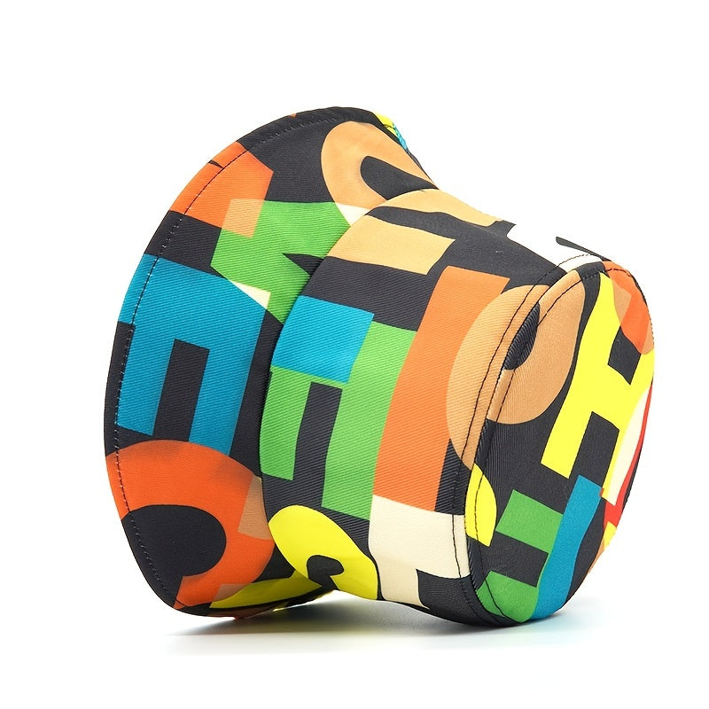Digital Print Fisherman's Hat Men's Women's Fashionable Beach Hat