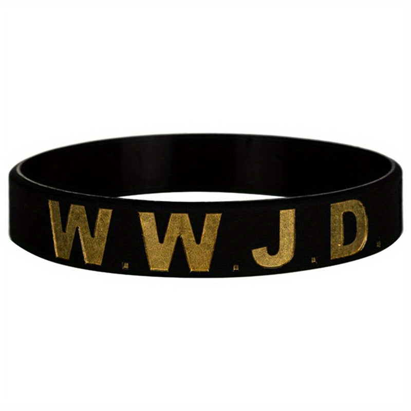 Women's Rubber Faith Blessing Wristband