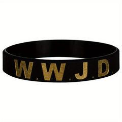 Women's Rubber Faith Blessing Wristband