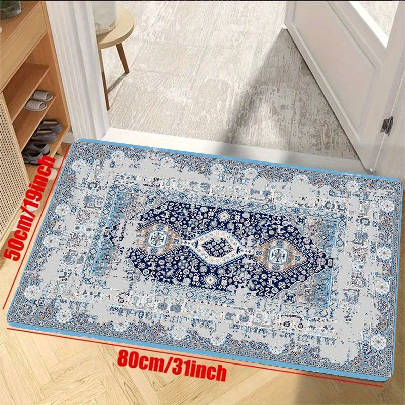 Vintage Boho Area Rugs Persian Floor Mat for Living Room Bedroom Kitchen Rug