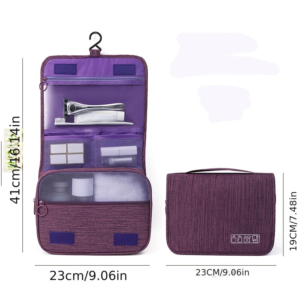 Travel Makeup Storage Bag Hanging Utility Bag for Wet Dry Separation