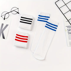 Kids Football Socks Cotton Over The Knee Boys Girls Socks