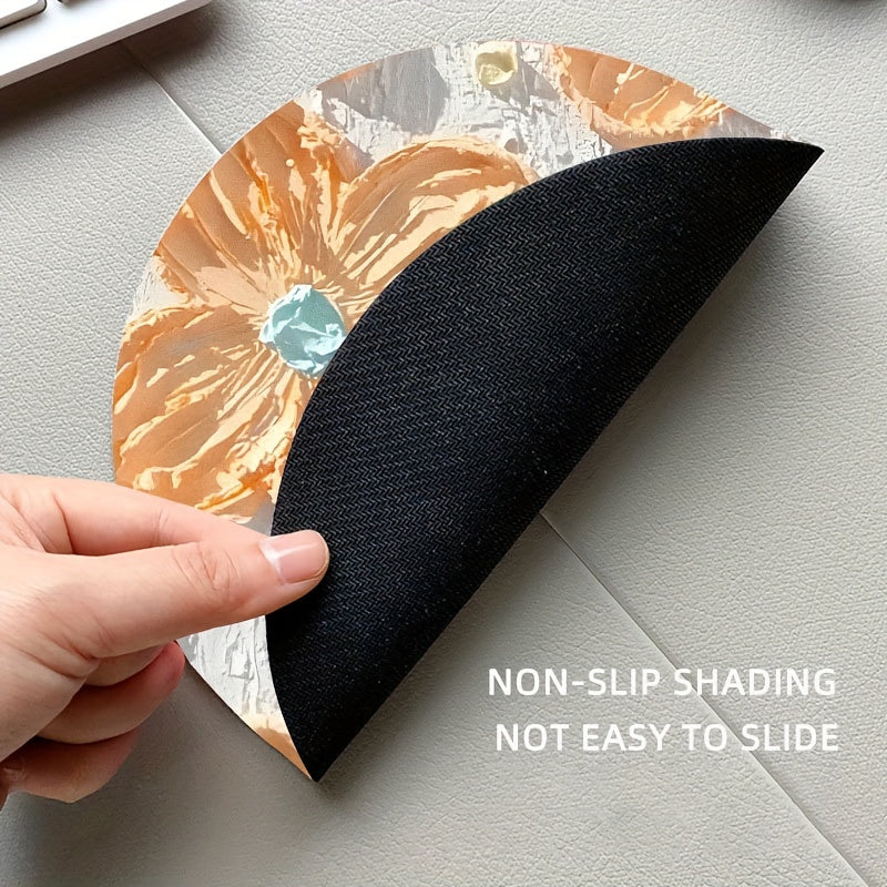 Flower Round Women's Mouse Pad