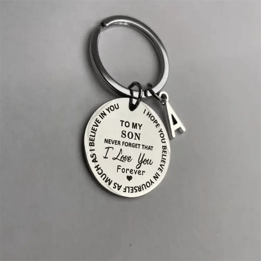 Personalized Stainless Steel Keychain Gift For Daughter