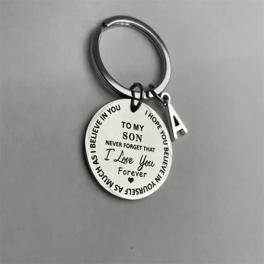 Personalized Stainless Steel Keychain Gift For Daughter
