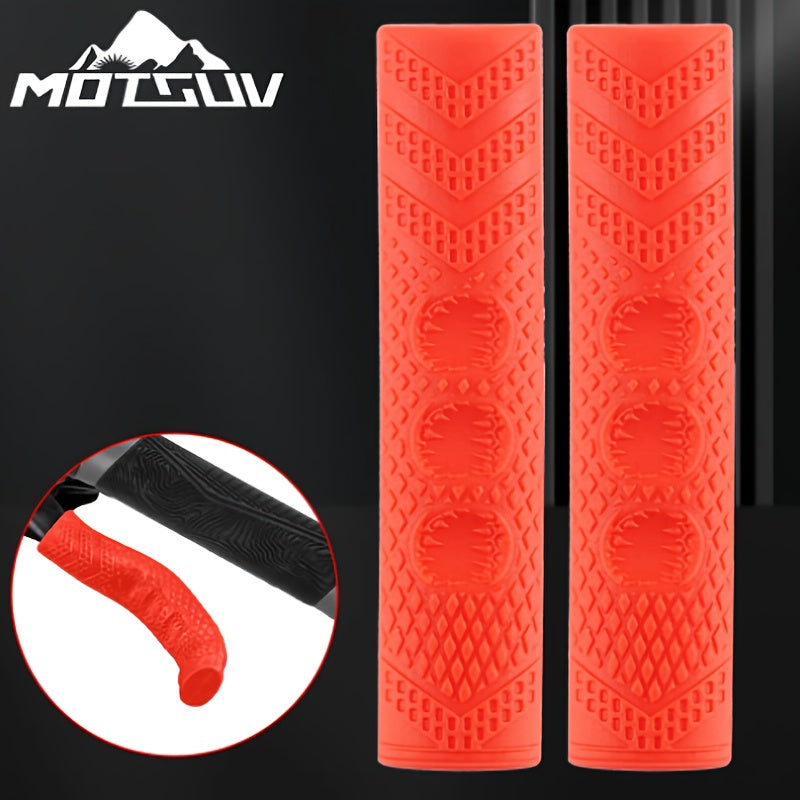 2pcs Bike Brake Handle Covers, Silicone Protective Cover for Mountain Bike
