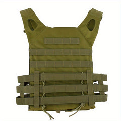 Adjustable Airsoft Vest Lightweight Training Molle Plate Carrier