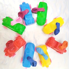 3pcs Balloon Cars DIY Fun Toys Automobile Glider Puzzle Science