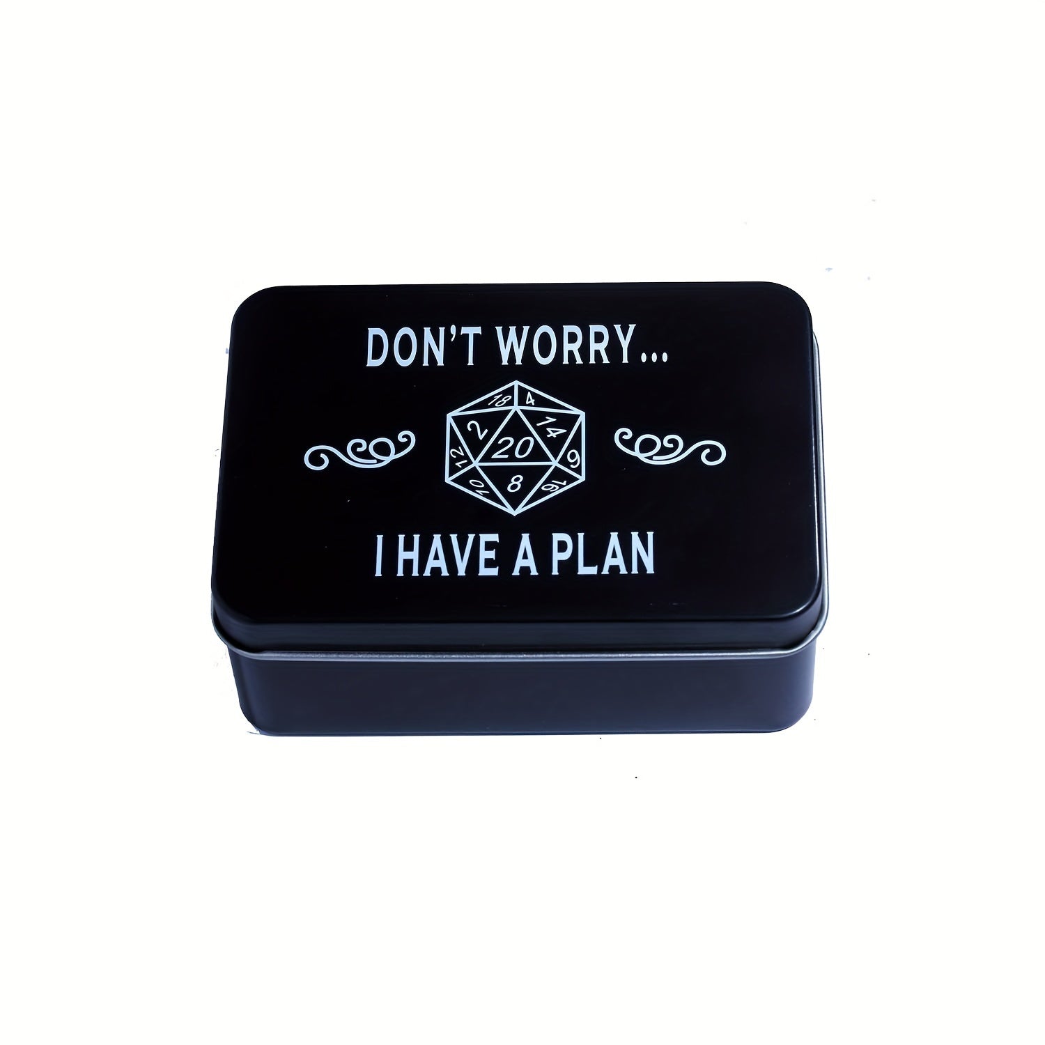 Metal Dice Box for Storing, Collecting, and Gifting