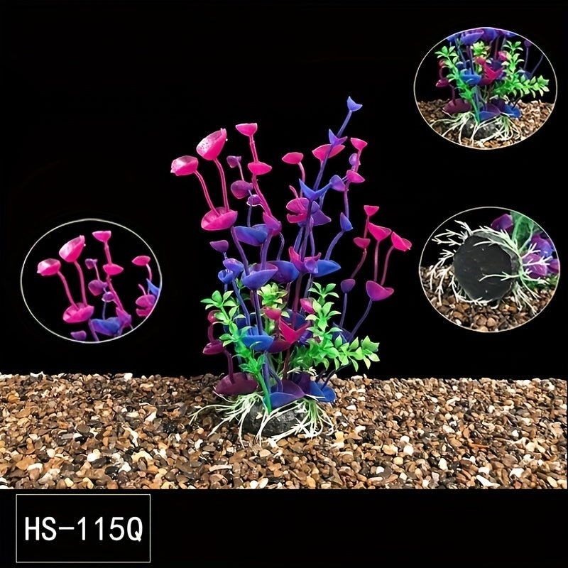 Plastic Artificial Water Plants Fish Tank Decoration Ornament